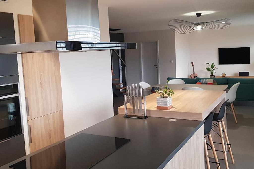 Maison Passive Avec Piscine Proche Colmar Logelheim エクステリア 写真