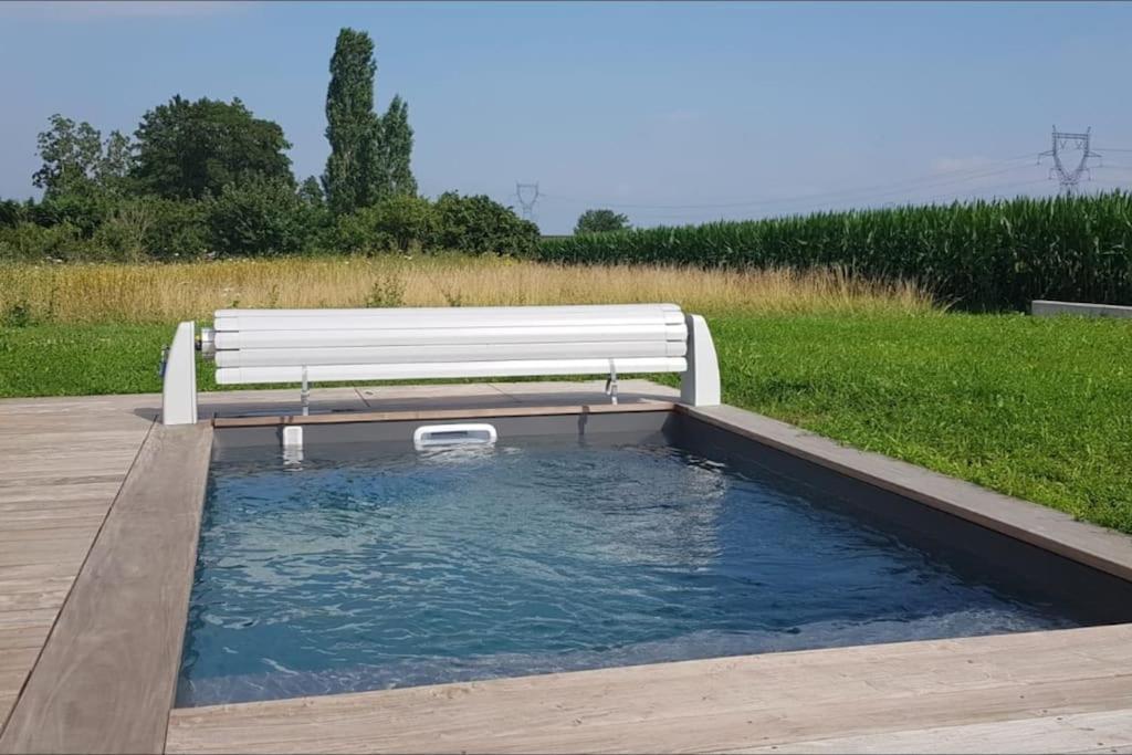 Maison Passive Avec Piscine Proche Colmar Logelheim エクステリア 写真